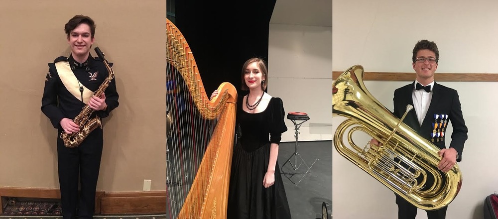 Three student instrumentalists made it to states
