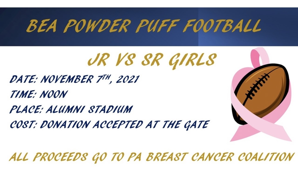 Powder Puff Football! ATHLETICS