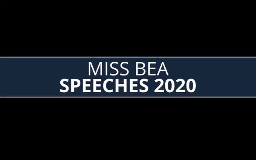 Miss BEA Speeches