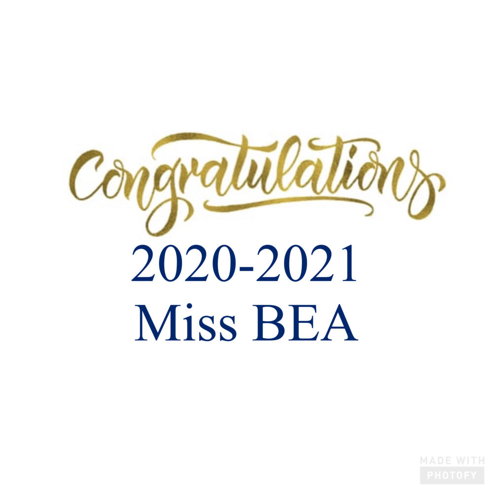 Miss BEA winner is.....