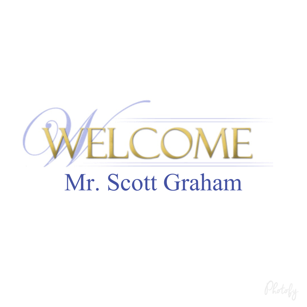 A message from Mr. Graham 