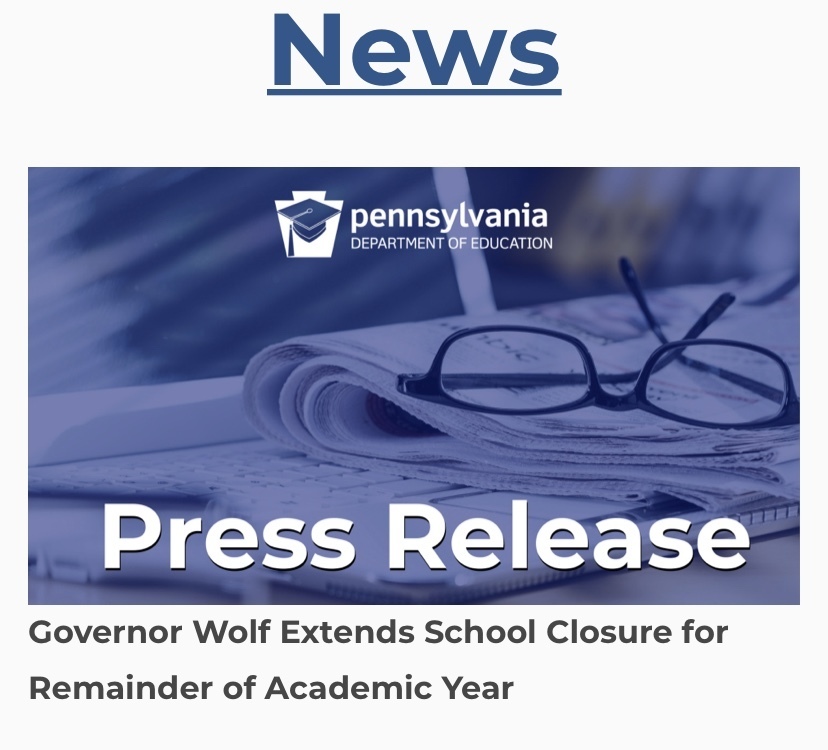 A Message from Governor Wolf