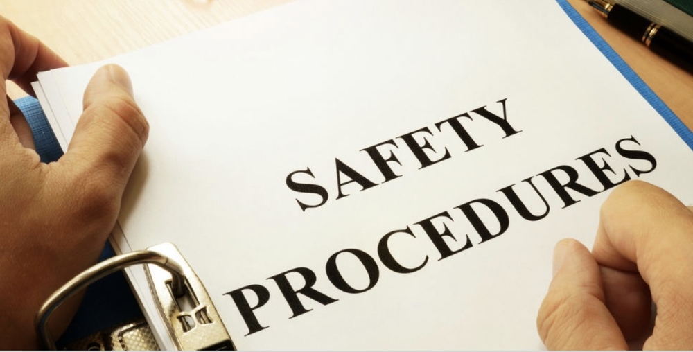 Procedures related to safety plan