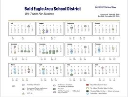 Updated School Calendar 11-23-20