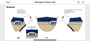 BEA Mask for sale