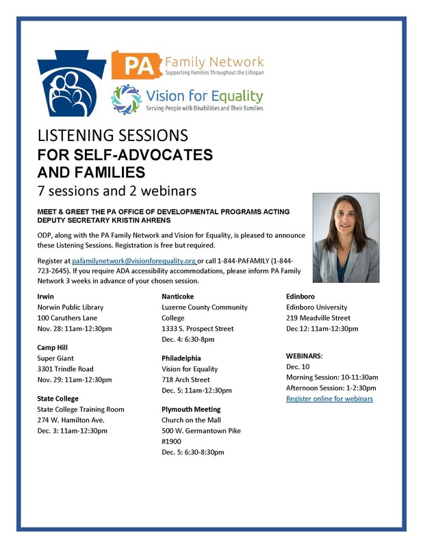 Listening Sessions Flyer Listening Sessions Flyer